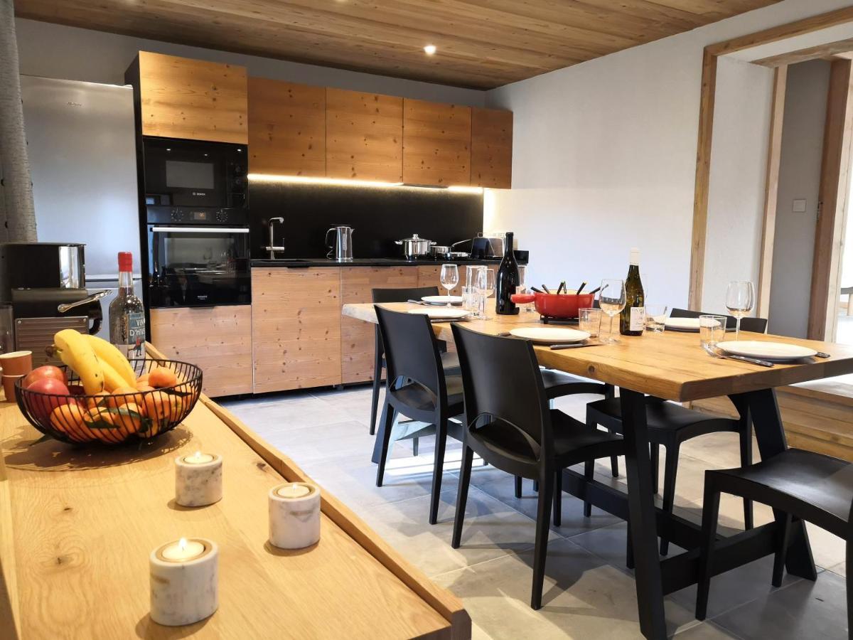 Chez Leon, Jacuzzi Et Sauna Des Le 1Er Septembre 2025 Samoëns Εξωτερικό φωτογραφία