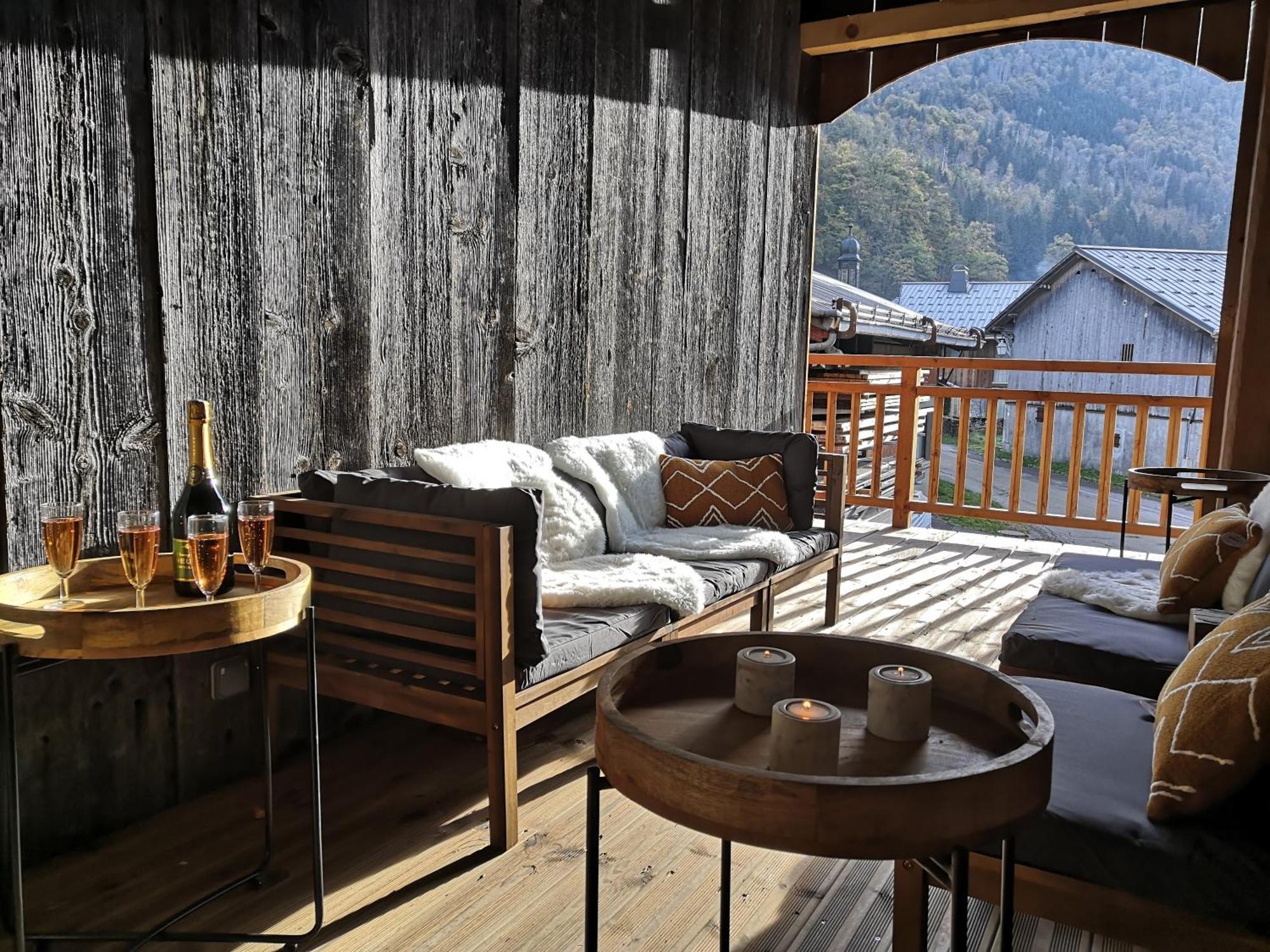 Chez Leon, Jacuzzi Et Sauna Des Le 1Er Septembre 2025 Samoëns Εξωτερικό φωτογραφία